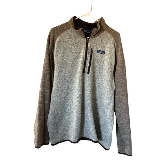 Other - Patagonia Fleece Mens XLARGE Tan Better Sweater Jacket Pullover 1/4 Zip Top
